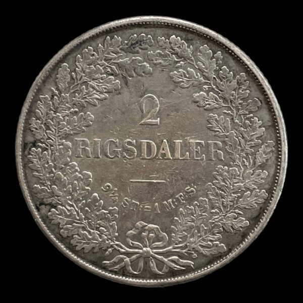 2 Rigsdaler 1854 ff