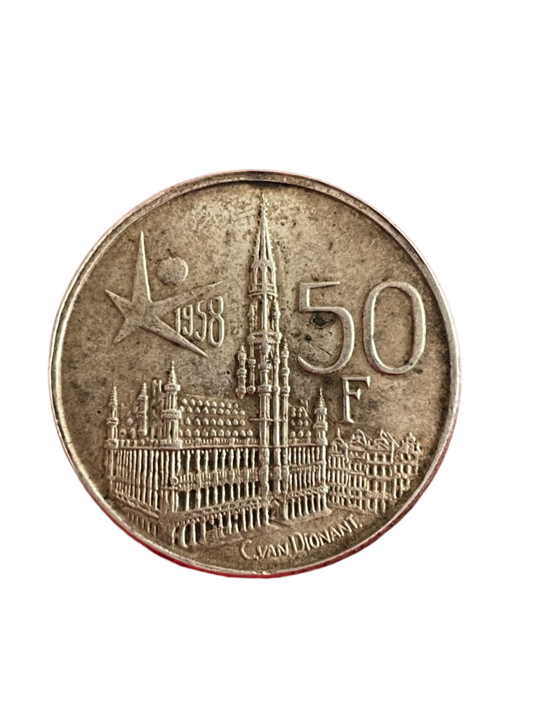 50 Francs 1958 Belgien