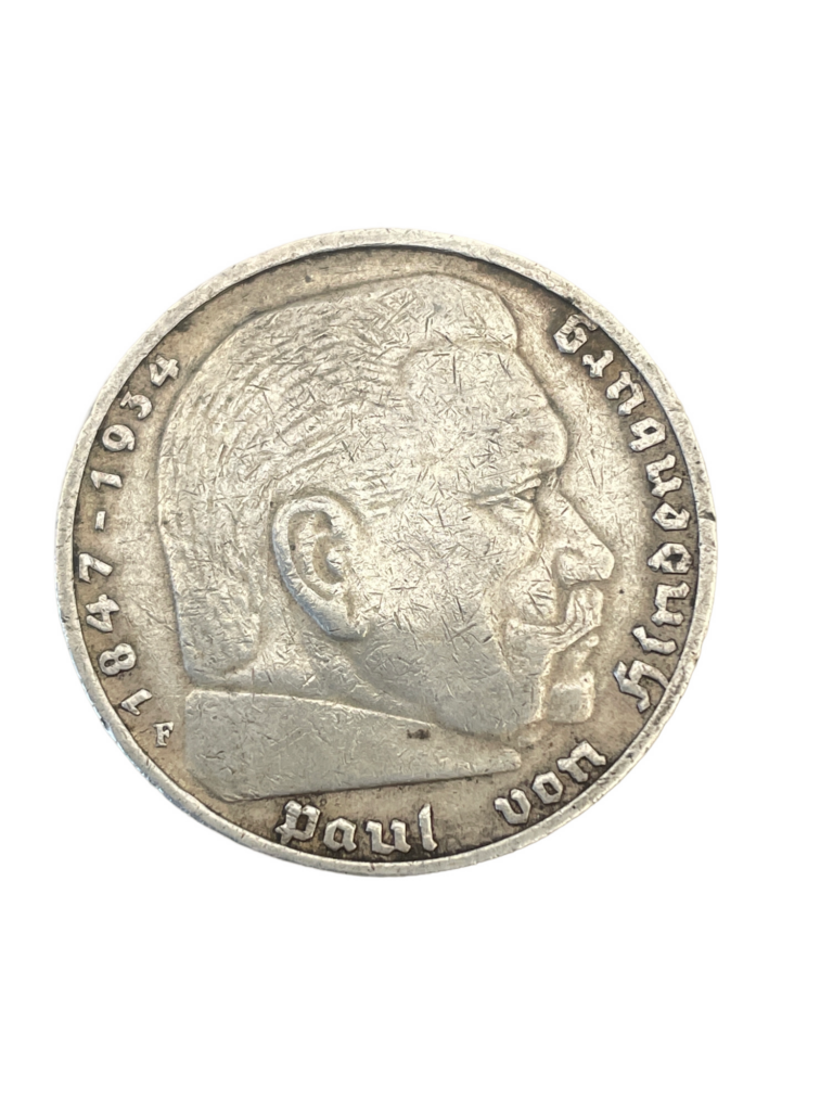 5 Reichsmark 1935 F