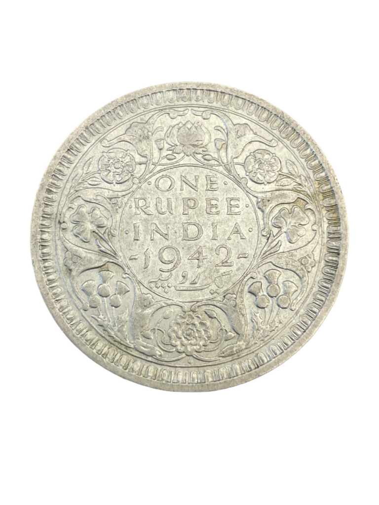 One Rupee 1942 Indien