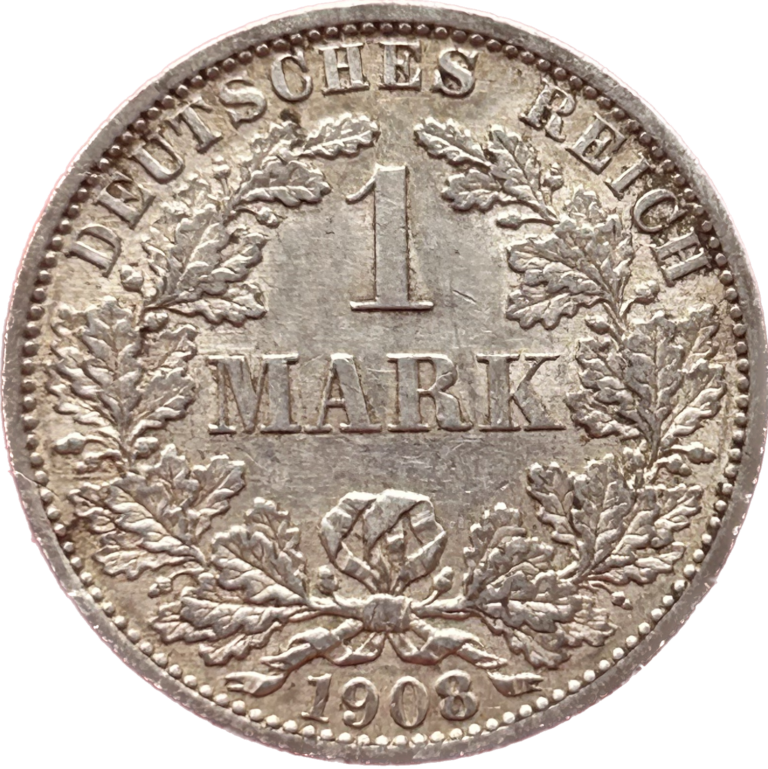 1 Mark 1908 A Tyskland