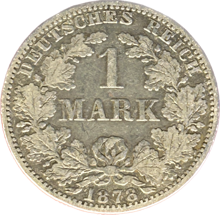 1 Mark 1878 A Tyskland