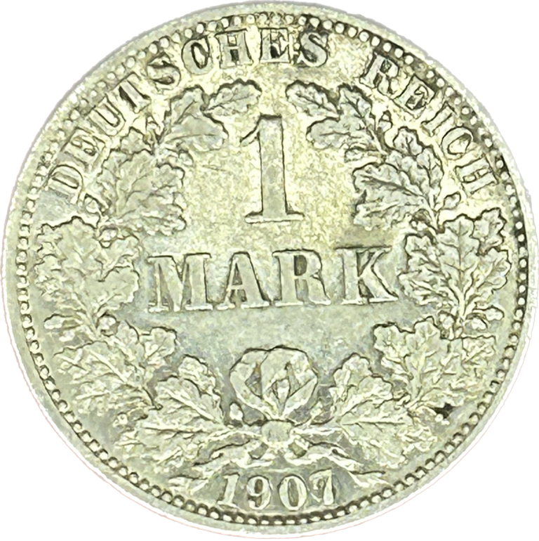 1 Mark 1907 F Tyskland