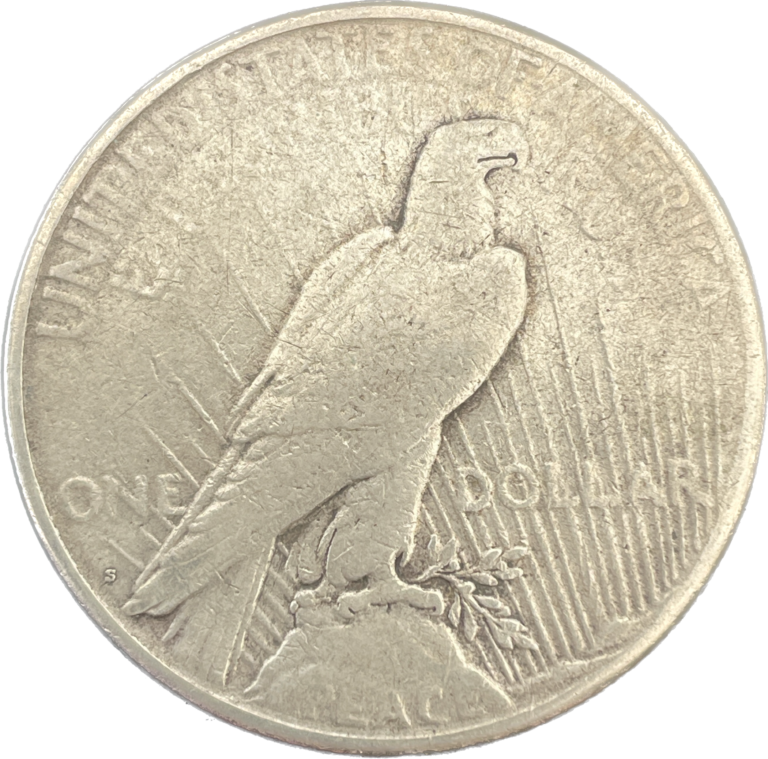 Peace Dollar 1923 S