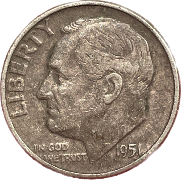 One Dime 1951