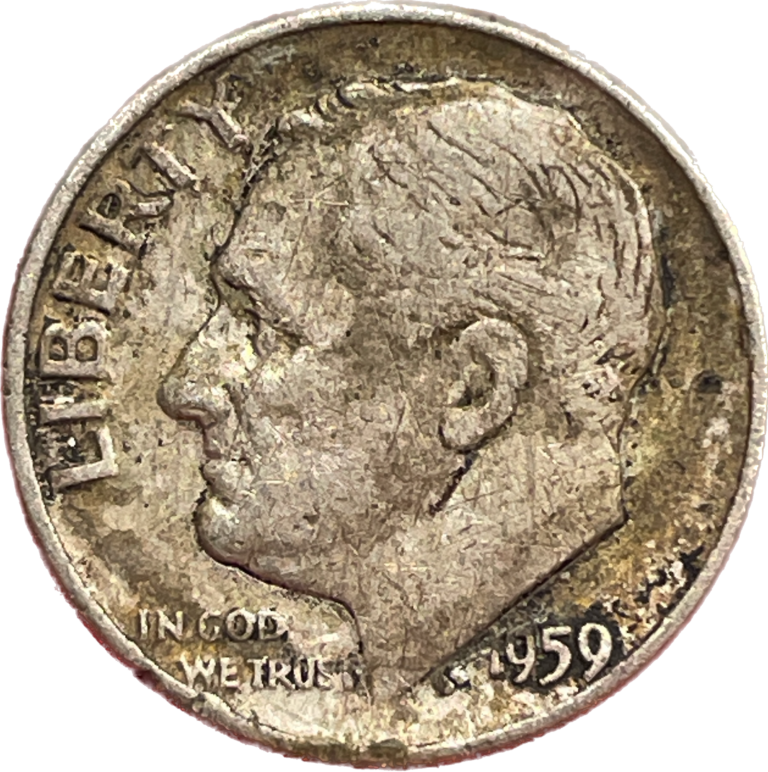 One Dime 1959 D