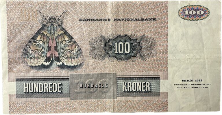 100 kr Seddel 1984 C6