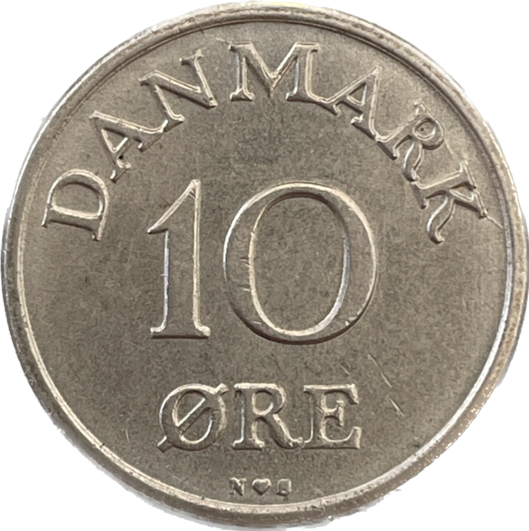 10 øre 1950