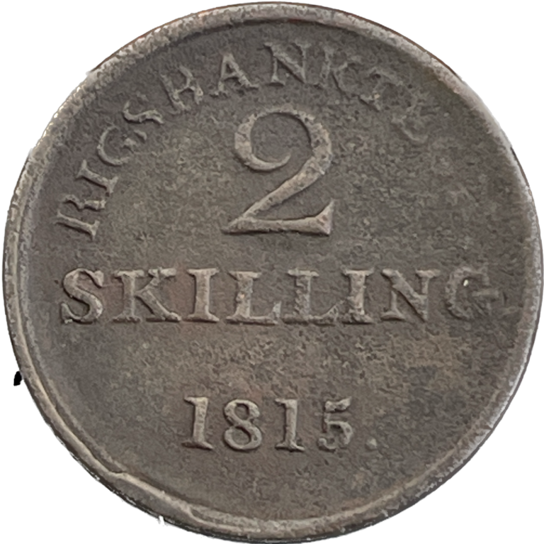 2 Skilling 1815