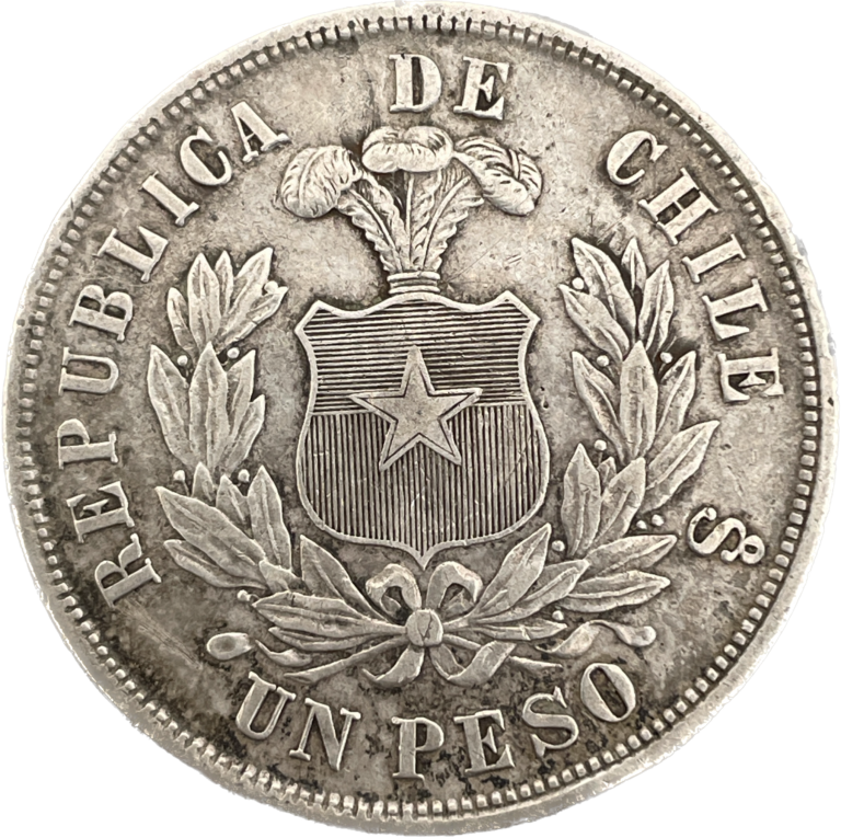 peso 1879 Chile