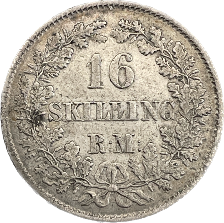 16 Skilling 1858