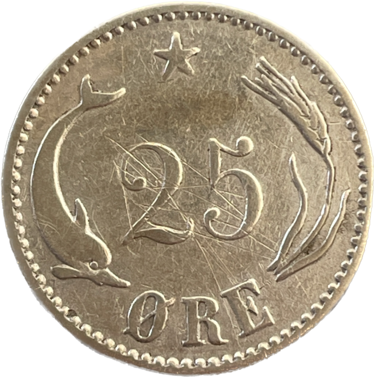 25 øre 1900