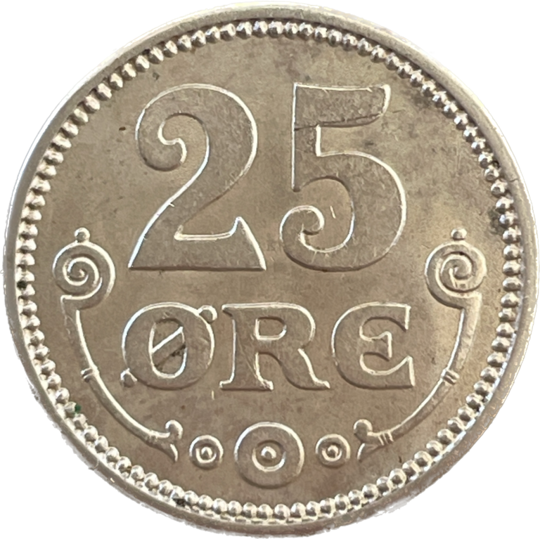 25 Øre 1916