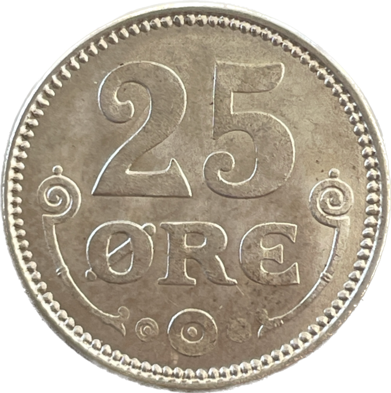 25 Øre 1918