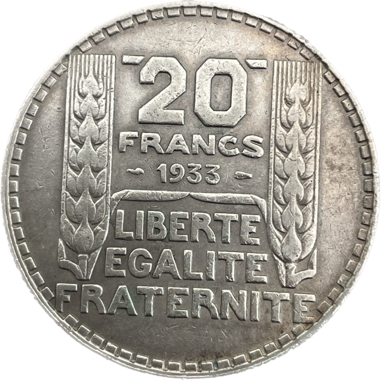 20 Francs 1933