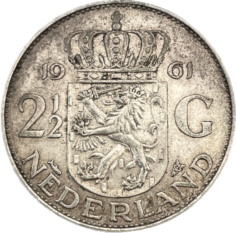 2,5 Gulden 1961