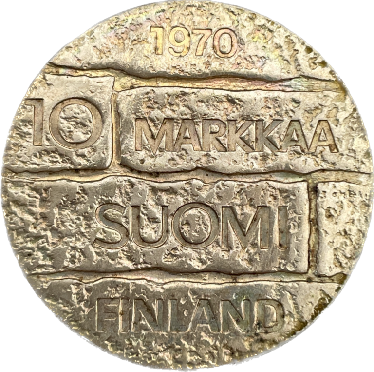 10 Markkaa 1970