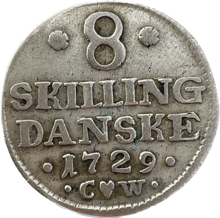 8 Skilling 1729