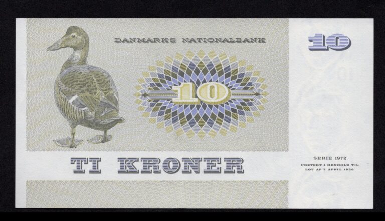 10 Kr Seddel 1977 B6