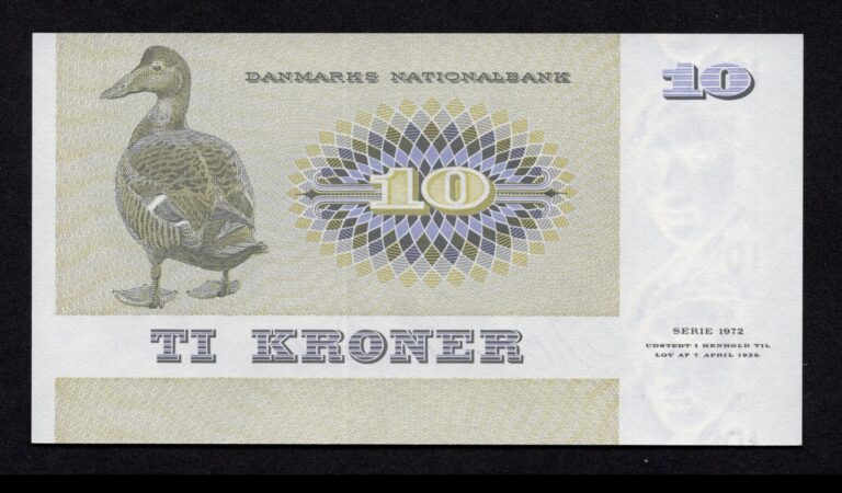 10 Kr Seddel 1977 B7-98