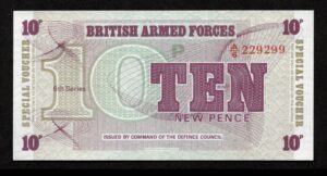 10 New Pence-British Armed Forces