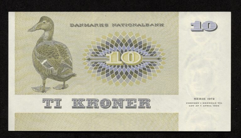 10 Kr Seddel 1977 B7