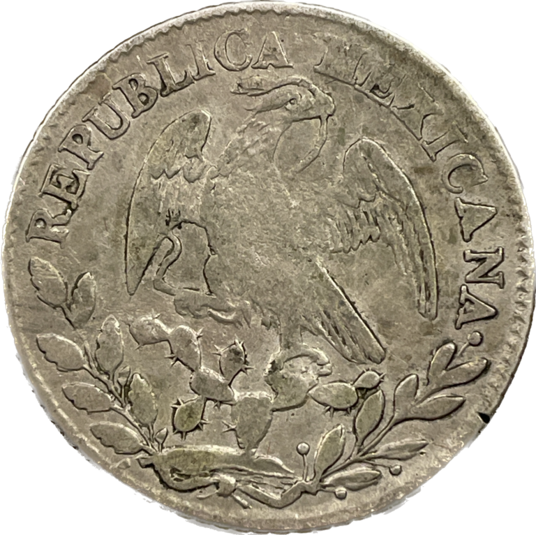 2 Reales 1853 Mexico