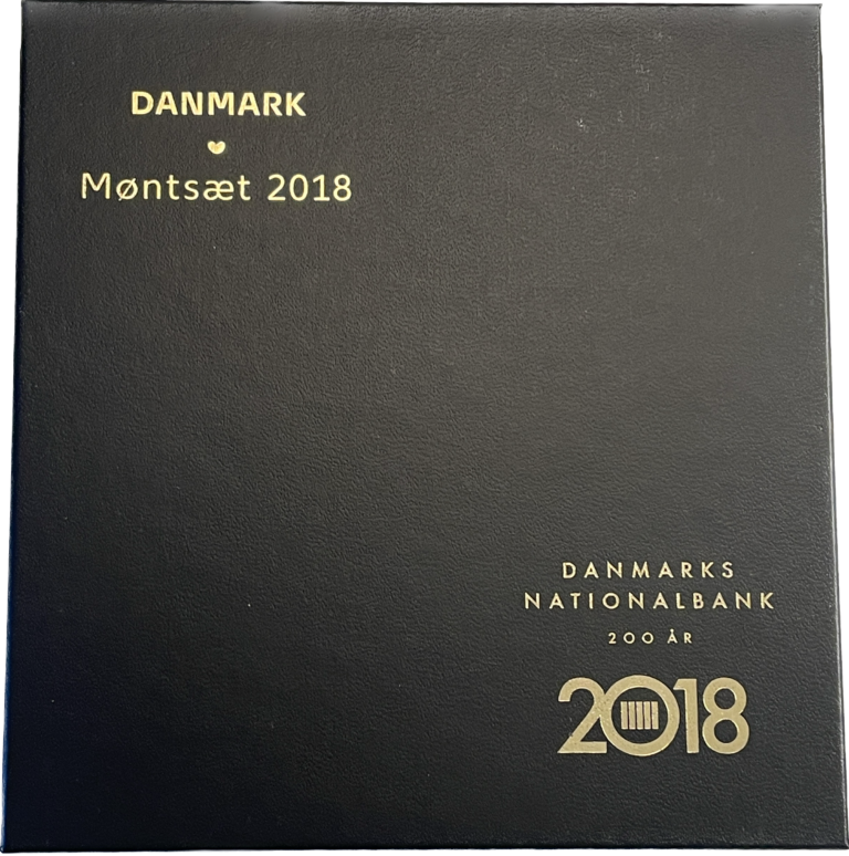 Proof sæt 2018 Den kgl Mønt