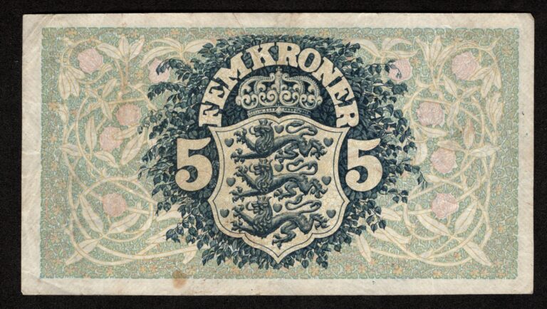 5 Kr Seddel 1928 G