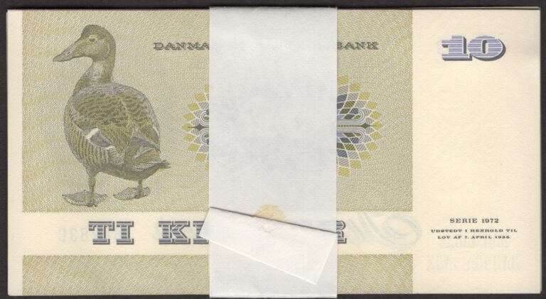 Danmark 10x10kr 1977