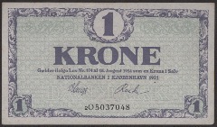 1 krone 1921