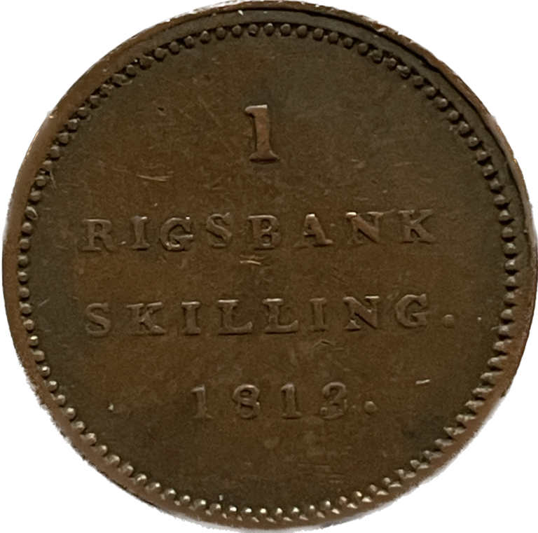 1 Rigsbankskilling 1813.