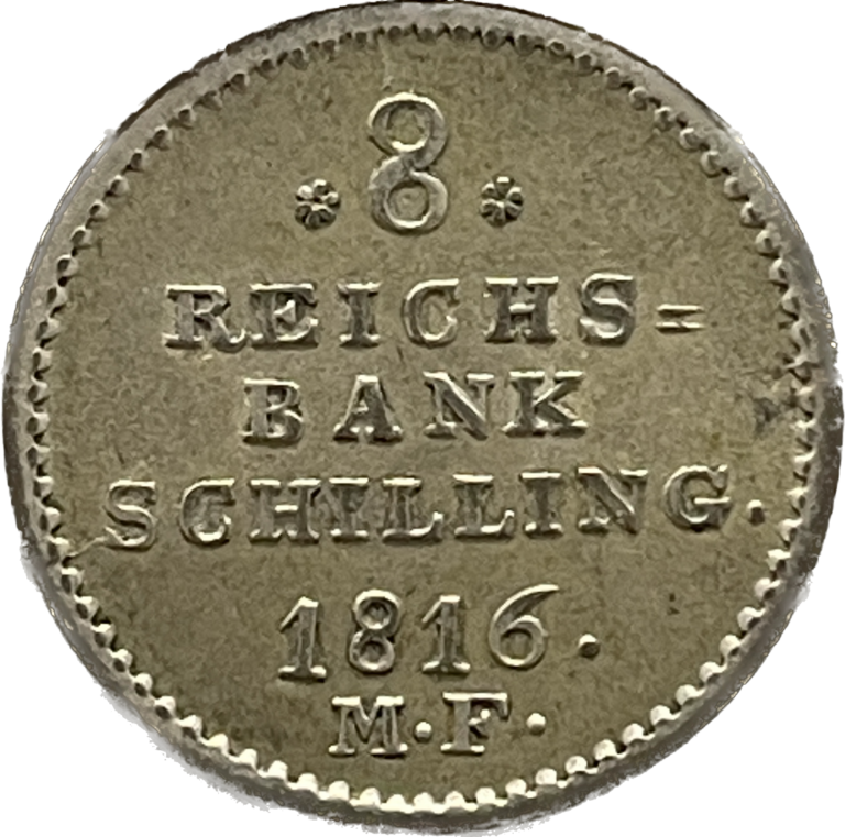 8 Rigsbankskilling 1816
