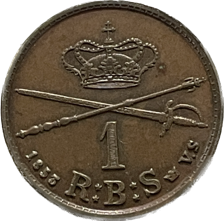 1 Rigsbankskilling 1853
