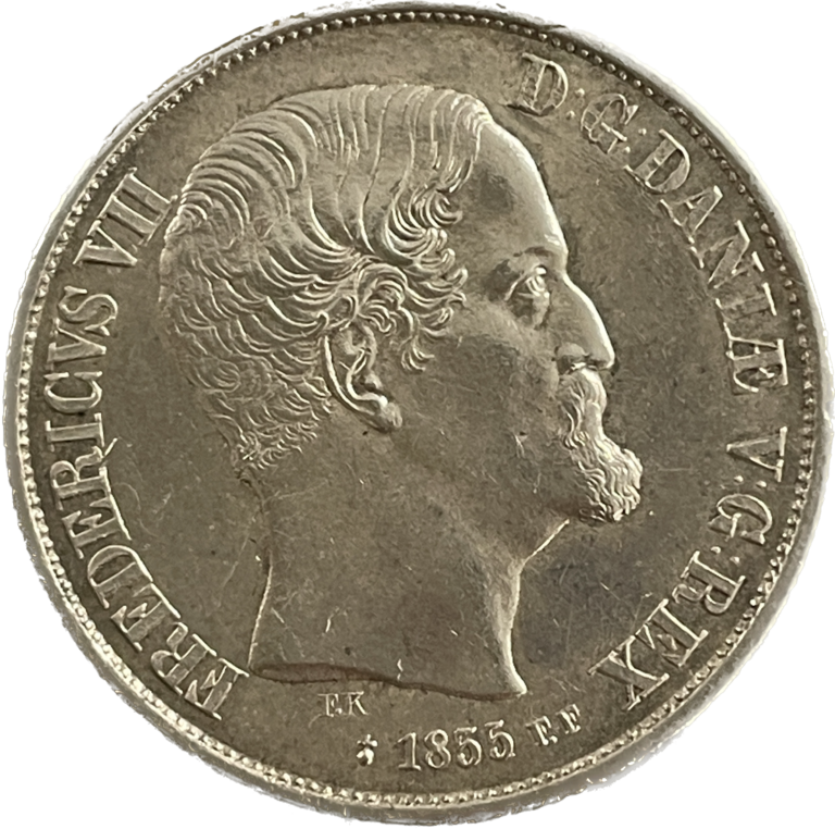 1 Rigsdaler 1855 FF