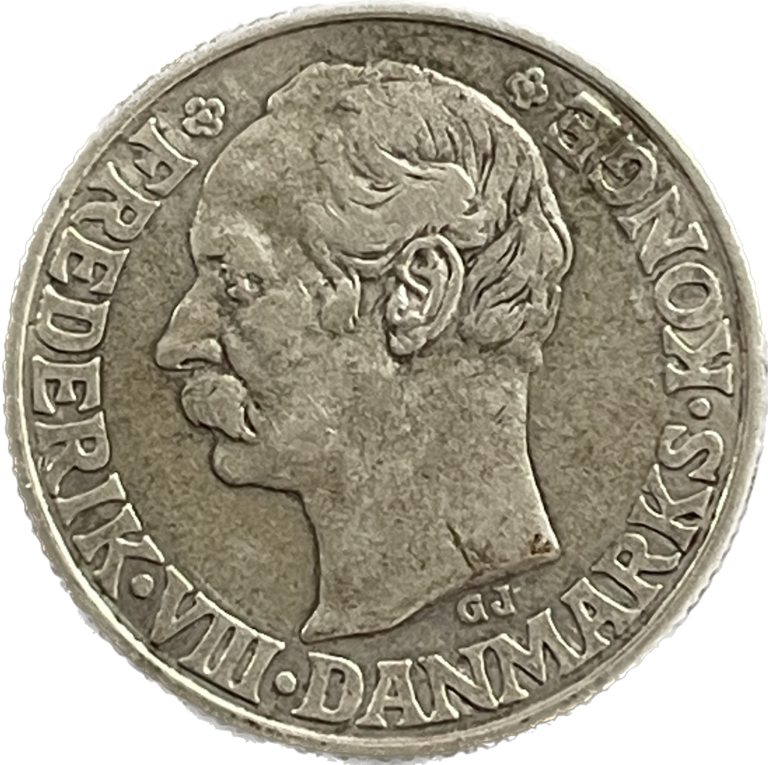 20 Cent/ 1 Francs 1907 Dansk Vestindien