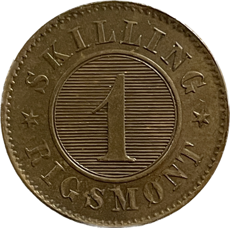 1 Skilling 1870