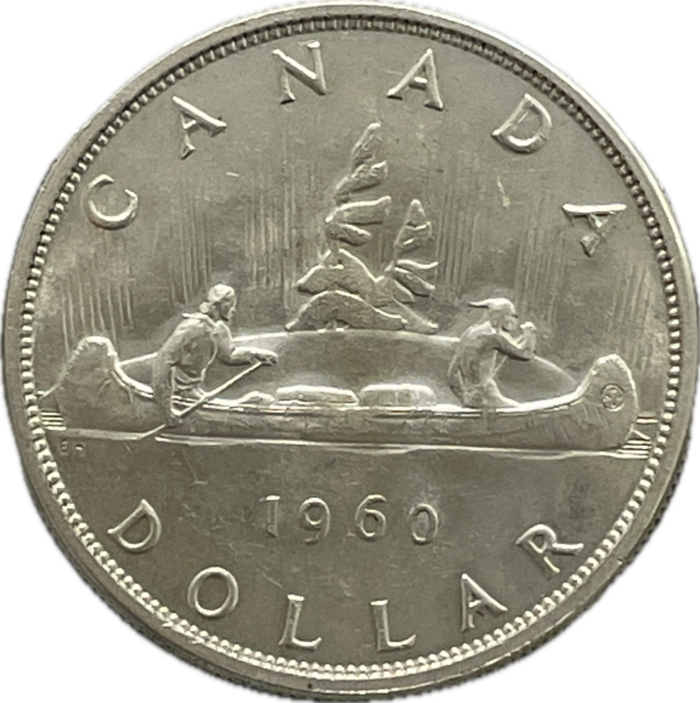 One Dollar 1960 Canada