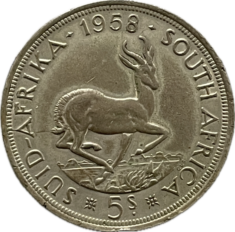 5 Shillings 1958