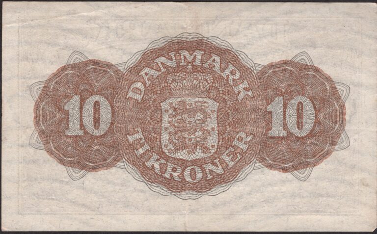 Danmark 10 Kroner 1944AR Ombytningsserien