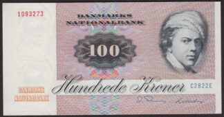 Danmark 100 Kroner C2 1982