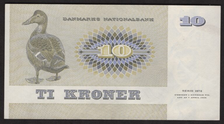 Danmark 10 Kroner B8 1978