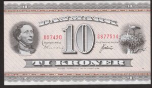 Danmark 10 Kroner D5 1974