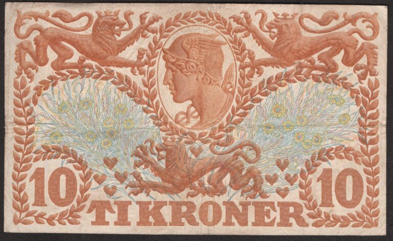 Danmark 10 Kroner 1928o