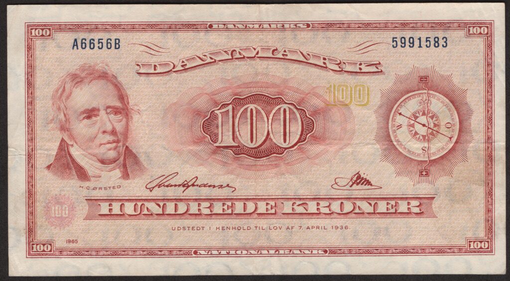 Danmark 100 Kroner 1965