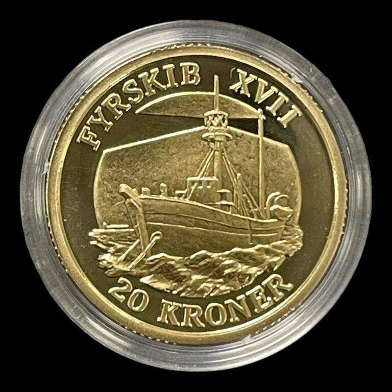 20 Kr Proof 2009-Fyrskib