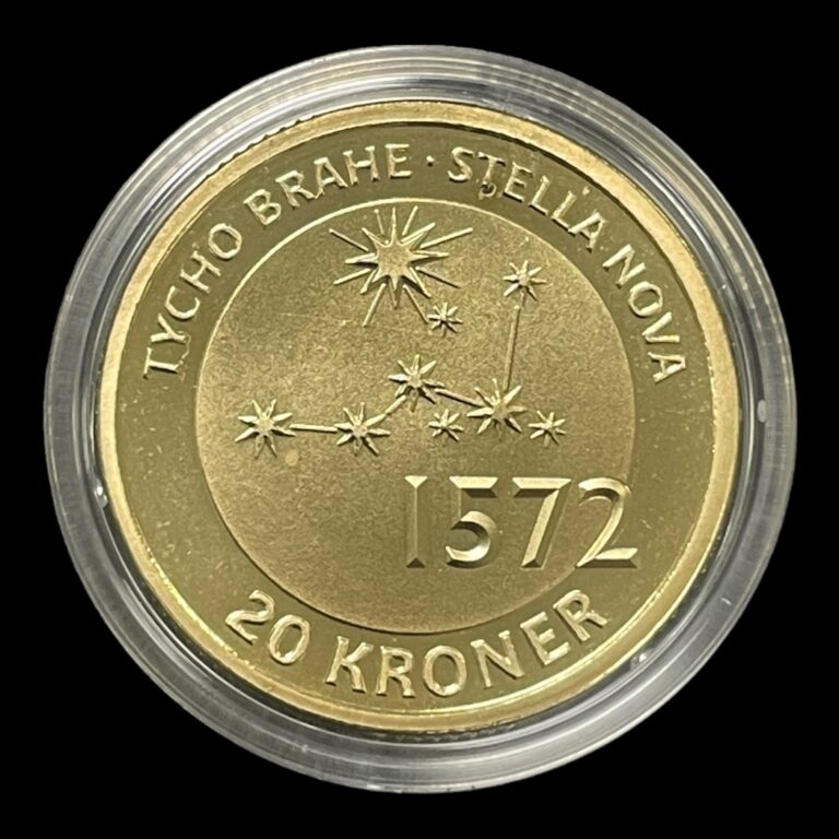 20 Kr proof 2013-Tycho Brahe