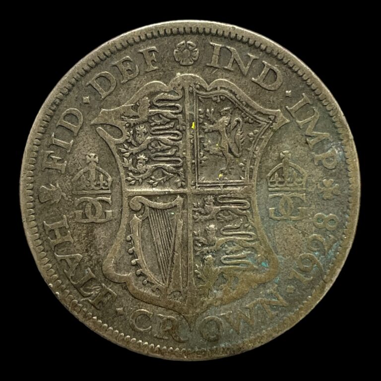 Half Crown 1928 United Kingdom