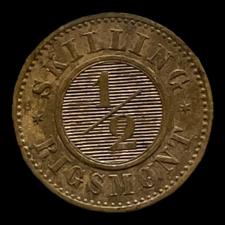 1/2 Skilling 1868