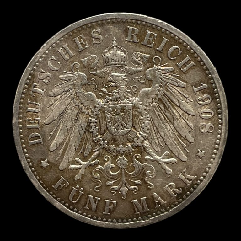 5 Mark 1908 Tyskland